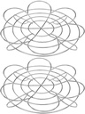 Southern Homewares Canning Rack for Pressure Cooker – Reversible Stacking System for Mason Jars & Food Storage, 2-Pack