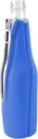 Blacked Out Beer Bottle Coolie Royal Blue