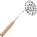 DOITOOL Bunuelos Mold with Handle, Rosette Iron Waffle Molds, Rosette Timbale Iron Set, Lotus Bunuelos Cookie Press Mold, Funnel Cake Maker Kit - 4.7 Inches