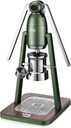 Bincoo Manual Espresso Maker Set - Hand Press Espresso Machine – 12Bar Pressure Profiling, Dual-Lever Manual Coffee Maker with Pre-Infusion, Portable for Custom Espresso Shots, Stainless Steel