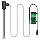1800W Immersion Water Heater for pool & Hot Tub – Portable Fully Submersible Electric Heater with Wifi Timer & Temp Control for Inflatable Pool, Above Ground Pool, Spa, bucket & Bathtub