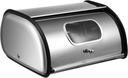 Bread Box Stainless Bread Container Modern Kitchen Bread Holder for Home and Bread Shop