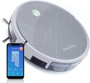 Smart Gyroscope Robot Vacuum Cleaner - Multiroom Navigation Mobile App Control and Alexa Compatible - Auto Charge Dock, 3 Step Air Filter - Cleans Hardwood and Carpet Floor - Pure Clean PUCRC660