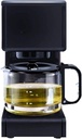 Fully Automatic Coffee Machine, Drip Coffee Maker with Reusable Filter, 6-10 Cups Capacity, Espresso, Cappuccino, Latte, and Tea Brewer with Touch Control Panel