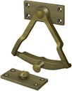 Deltana DDQ56U5 Solid Brass Quadrant Dutch Door Black, 4 3/8" Height